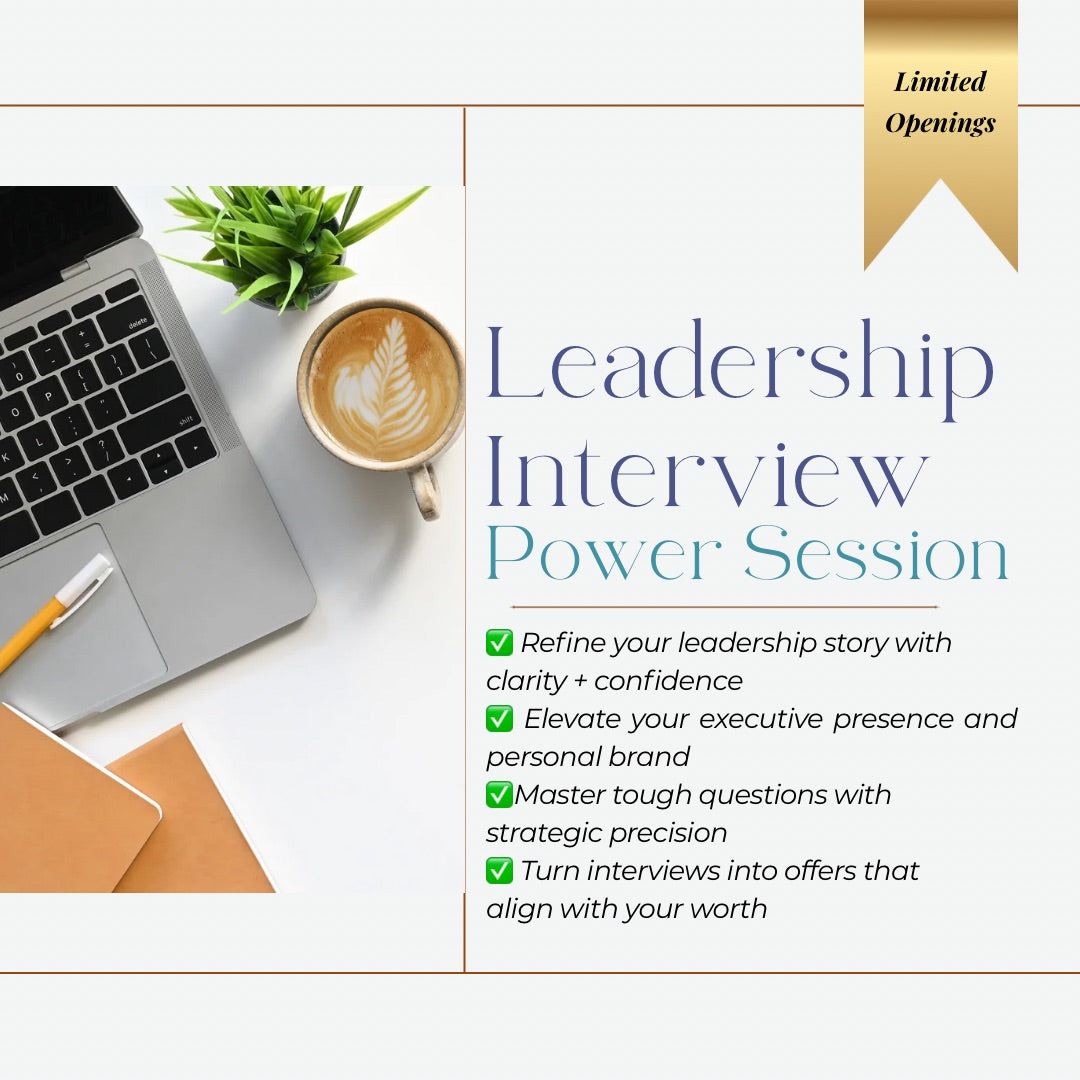 Leadership Interview Power Session | 90 Minutes