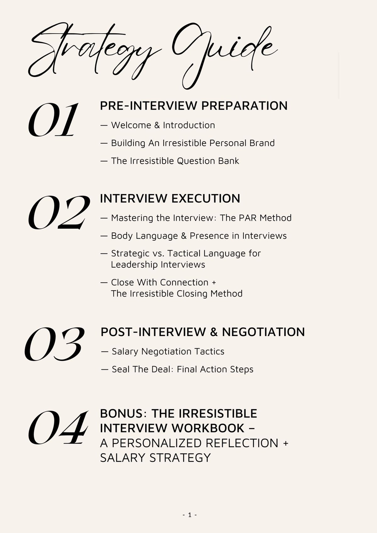 Exclusice Interview The Irresistible Interview Experience Playbook (21 Pages + Exclusive B ...