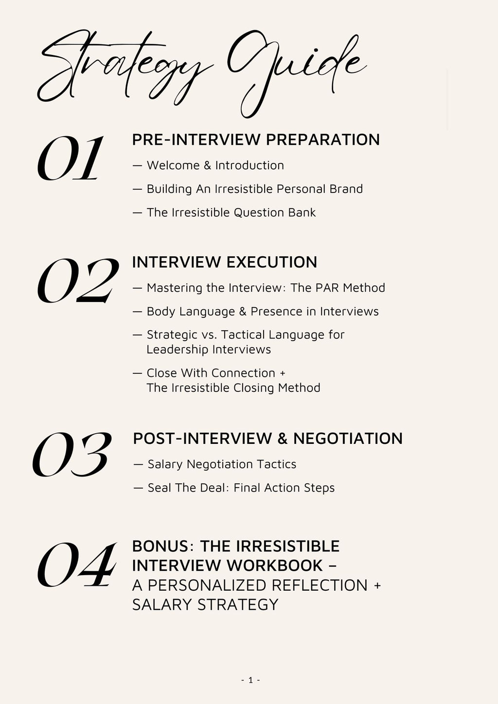 The Irresistible Interview Experience Playbook (21 Pages + Exclusive Bonus!)